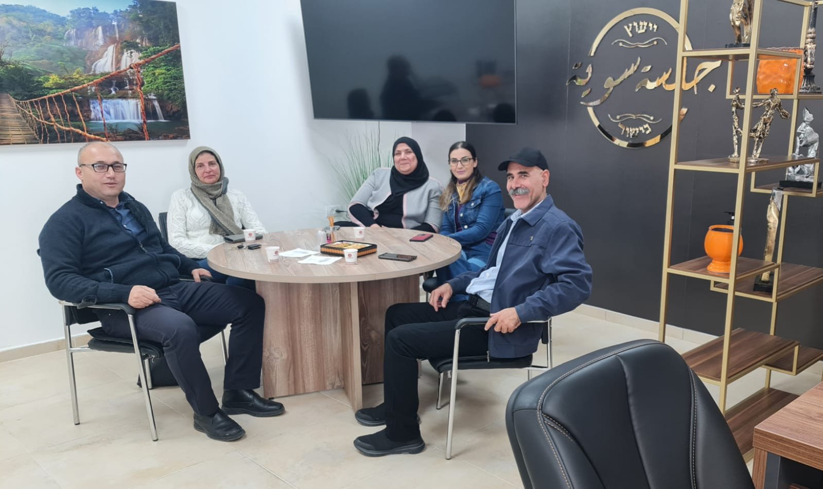 מפגש צוות גישור טמרה במרכז הגישור ג'לסה סוויה